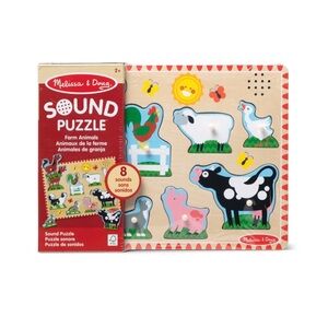 Melissa & Doug Farm Animals Sound Puzzle